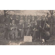 Tremosna Ptzen Czech Republic Military Band WW1 1916 Postcard