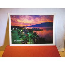 MARMARIS, TURKEY large used postcard 2005 pm #