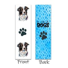 Collie Dog Bookmark - Fully Laminated 300gsm Bookmark - Bookish Gift