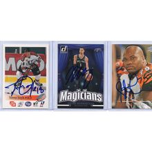 Autographed 3 Card Lot with Victor Wembanyama Signed Nice