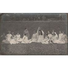 The Actresses of Demeter, Bath, Somerset, 1910 - RP Postcard