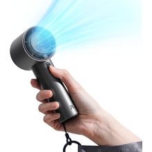 JISULIFE Portable Handheld Fan,Speed(1-100) Adjustable Turbo Mini Fan,5000Mah Ba