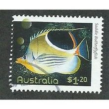AUS 2010 $1.20 'FISHES OF THE REEF' FINE USED (EBID35-001)