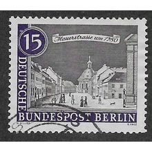 BERLIN -1962 15pf 'OLD BERLIN SERIES' FINE USED (EBID66-404)