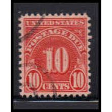 Used J84a 10c Postage Due Fine K1363