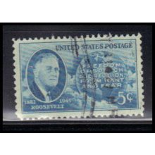 Used 933 5c Franklin Roosevelt Fine KA7952
