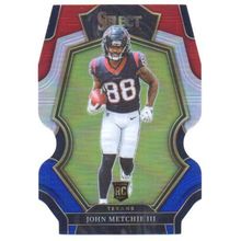 SELECT DIE CUT PRIZM JOHN METCHIE ROOKIE REFRACTOR
