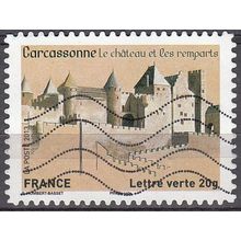 France 2013 Michel 5654 O Cote (2015) 0.60 € Carcassonne Château et les remparts