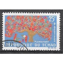 Tchad N° 100 YVERT OBLITERE ( USED )