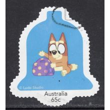 AUSTRALIA: 2024, MERRY CHRISTMAS BLUEY, USED SELF-ADHESIVE MY STAMP. 113