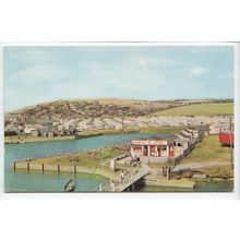 Camping Ground and Boating Lake West Bay Nr Bridport Dorset Postcard 2247