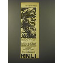 1964 RNLI Royal National Life-Boat Institution Ad - It is your donation