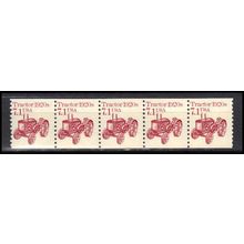 2127 7.1c Tractor Fine MNH Dry Gum PNC 1/5 X0660