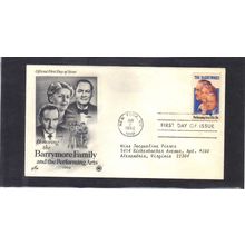 FDC Art Craft 2012 20c Barrymores (Cachet-Type/A) CV42975