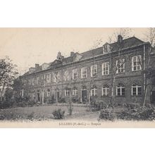 Lillers Hospice France French Antique Postcard