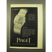1961 Piaget 12461 HR 5 Watch Advertisement - A New victory