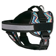 Multi Purpose Dog Harness Aztec Design L 28"-38"
