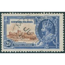 Leeward Islands 1935 2½d brown & deep blue Jubilee SG90 used