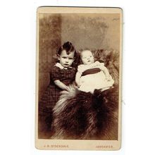Victorian cdv photo infant & baby Lancaster photographer