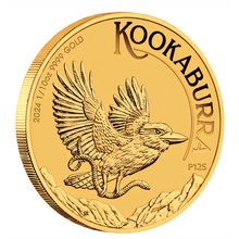 1/10th Oz Gold 2024 Kookaburra Coin