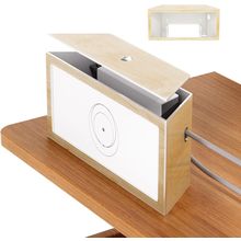 Starlink Router Gen 3 Mount, Wood Grain Starlink Router Wall Mount Box with Star