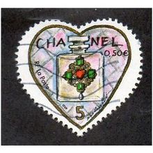 FRA 2004 50c 'ST VALENTINES DAY' FINE USED (EBID20489)
