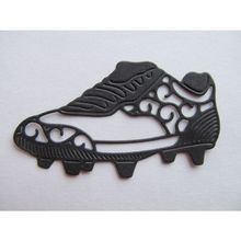 8 x Tattered Lace Die Cuts Football Boot in Black