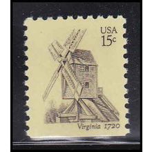 1738 15c Windmill Fine MNH Dry Gum BPS Bot V4674 (5)
