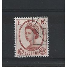 GB.SG577 4 1/2d Chestnut.Fine Used.Jul25