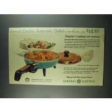 1956 General Electric Automatic Skillet Ad