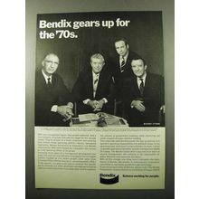 1969 Bendix Corporation Ad - Gears Up for The '70s