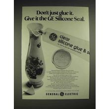 1978 General Electric Clear Silicone Glue & Seal Ad