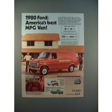 1980 Ford Van Ad w/ Dick Butkus - Best MPG Van