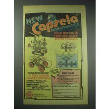 1982 Play-Jour Capsela Toy Ad - Motorized Vehicles