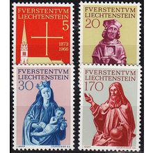 LIECHTENSTEIN [1966] MiNr 0470-73 ( **/mnh ) Religion