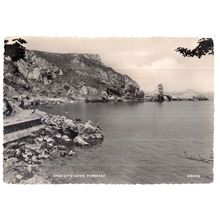 ANSTEY'S COVE, BABBACOMBE TORQUAY DEVON unused vint postcard RP Harvey Barton =