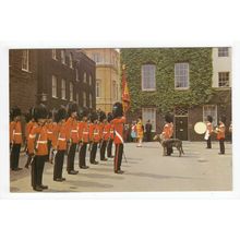 St James Detachment of the Queen's Guard Irish Guards London Postcard
