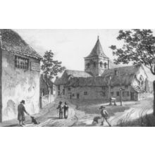 Victorian Norman Tower Broadwater Village Sussex Postcard
