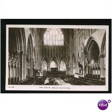Somerset WELLS Cathedral Choir Postcard by Kingsway (S7148)