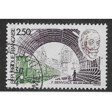 FRA 1987 2.50F ' F . BIENVENUE' FINE USED (EBID66-991)