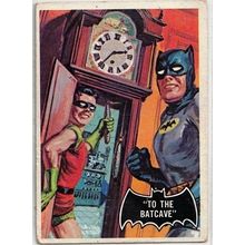 BATMAN ' BLACK ' TRADING CARD # 39 (1966)