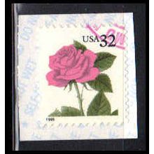 Used 2492 32c Pink Rose Very Fine PA6354