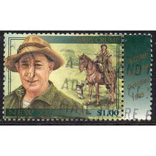 New Zealand 1995 Famous New Zealanders - Barry Crump $1 Used