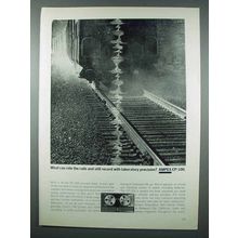 1962 Ampex CP-100 Recorder Ad - Ride the Rails