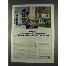 1977 Andersen Windowalls Ad - You Need Us at Work