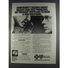 1980 Blue Cross Blue Shield Ad - Health Care Cost