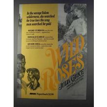 1980 Avon Wild Roses Novel by Julia Grice Ad