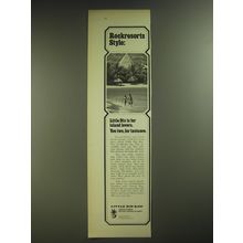1974 Little Dix Bay Resort Ad - Rockresorts style: For island Lovers