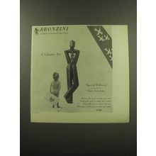 1949 Bronzini Special Delivery Tie Ad - Photo by John Rawlings