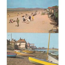 I've Dropped Something at Wells Next To The Sea 2x 1970s Postcard s